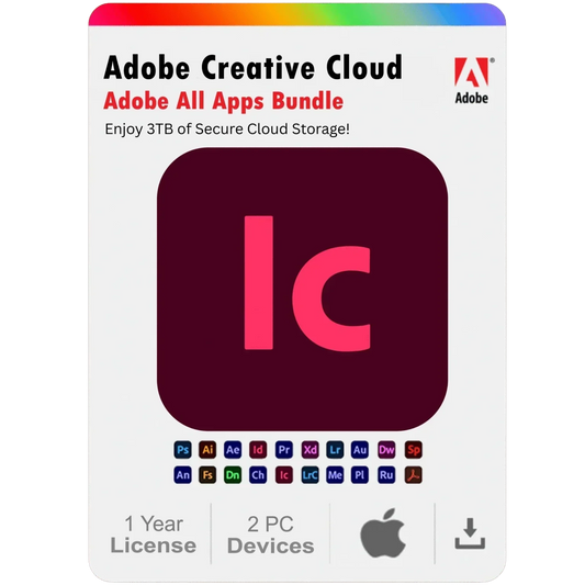 Adobe InCopy 2025 1-Year Subscription for Mac (2 Devices)
