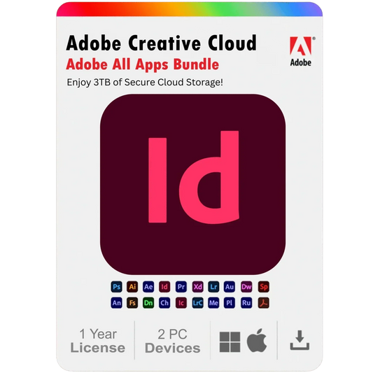 Adobe InDesign 2025 1 Year Subscription For Windows And Mac 2PC
