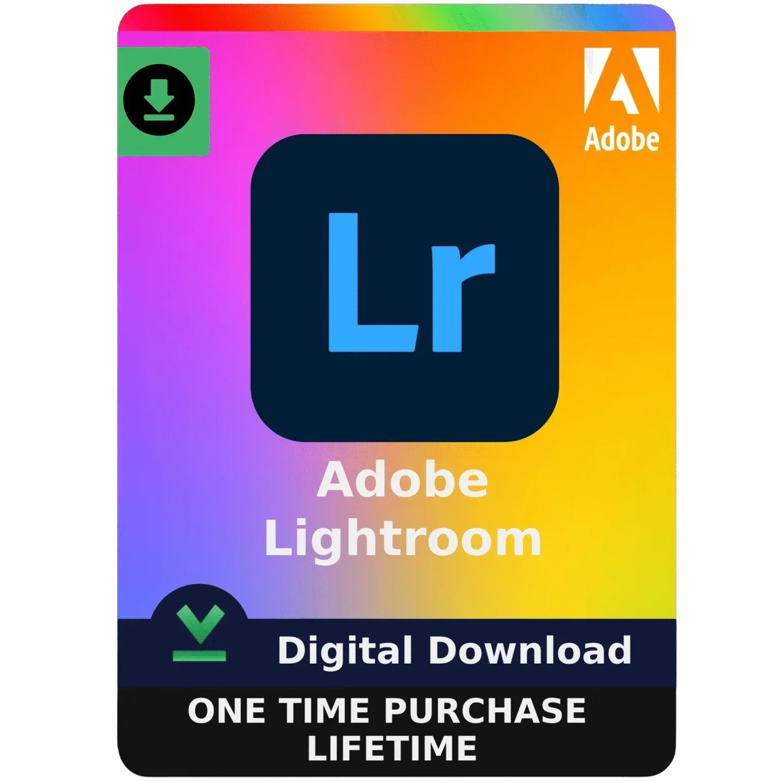 Adobe Lightroom 2025 With Lifetime License For Windows 2 PC/Laptop