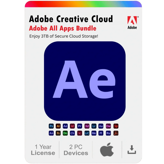 Adobe After Effects 2025 – 1 Year Subscription for Mac (2 Devices)