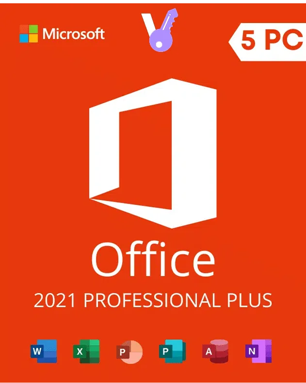 Office 2021 Professional Plus Activation Key – 5 PC